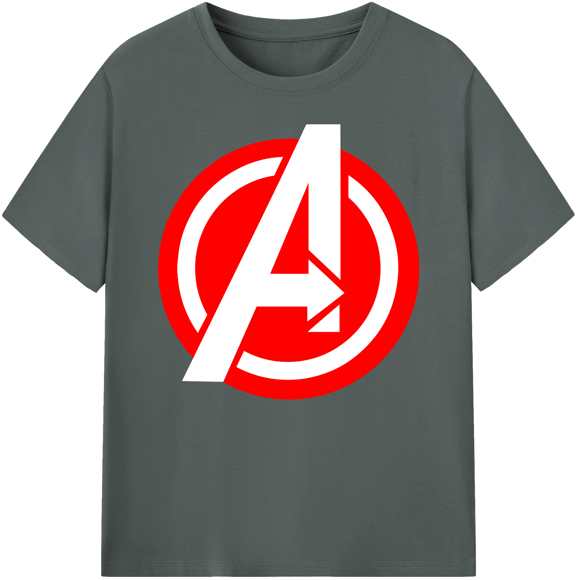 （画像用） アベンジャーズ The Avengers 綿100％ メンズ半袖Tシャツ｜肌触りやわらか＆通気性